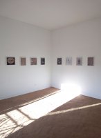 Matti Braun, "Pierre" 2009. Vue de l'exposition à L'appartement 22, (...)